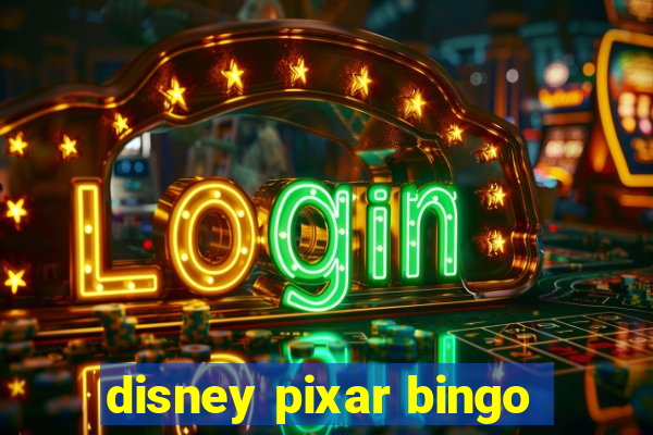 disney pixar bingo