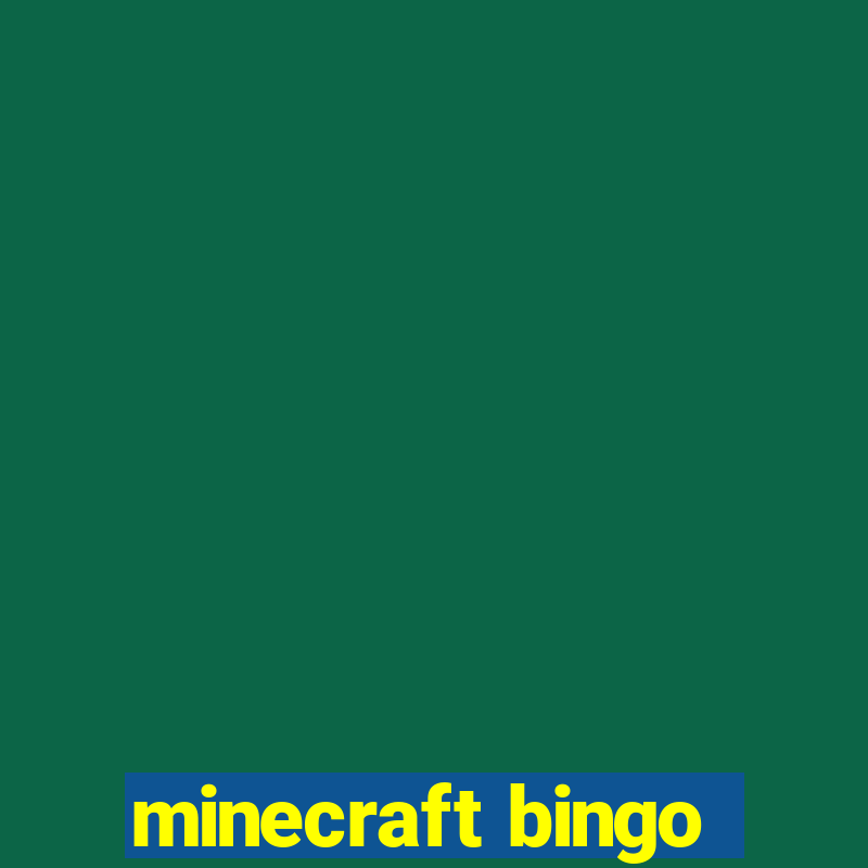 minecraft bingo