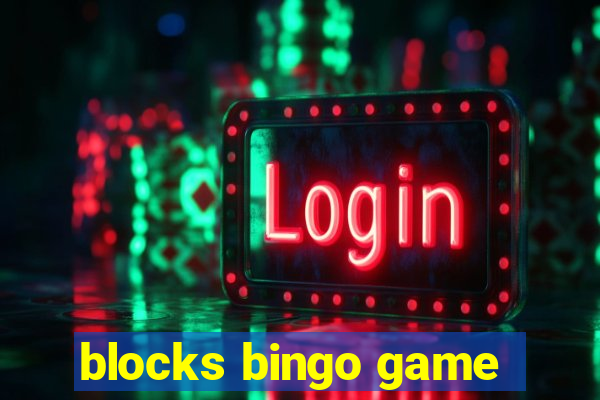 blocks bingo game