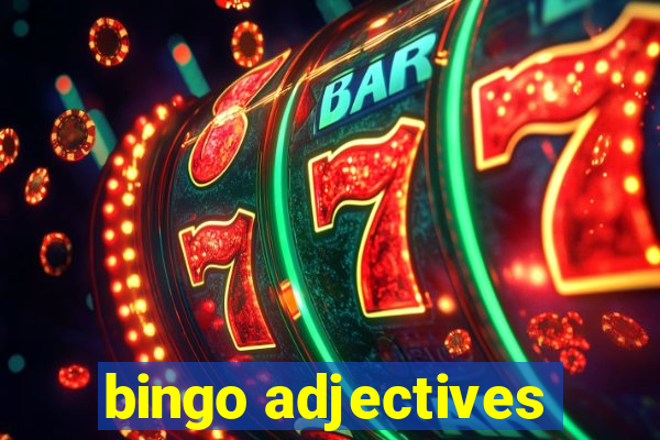 bingo adjectives