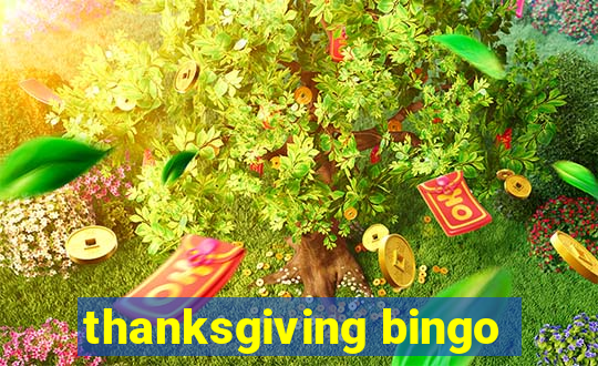 thanksgiving bingo