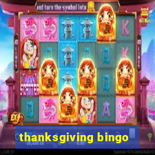 thanksgiving bingo