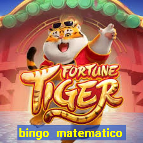 bingo matematico para ensino medio