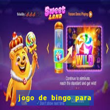 jogo de bingo para ganhar dinheiro