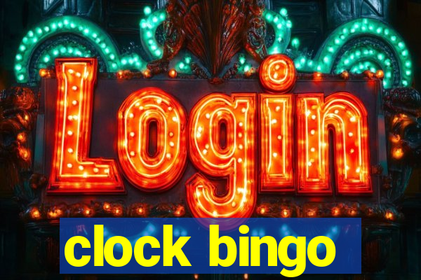 clock bingo