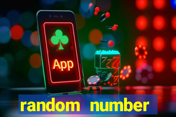 random number generator bingo