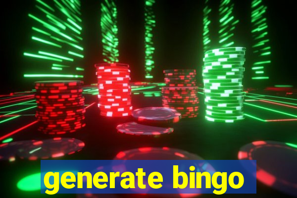 generate bingo