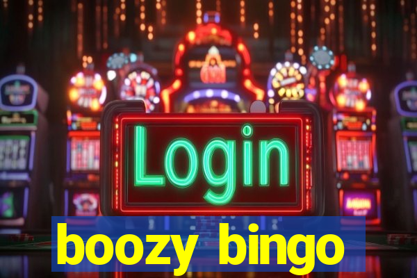 boozy bingo