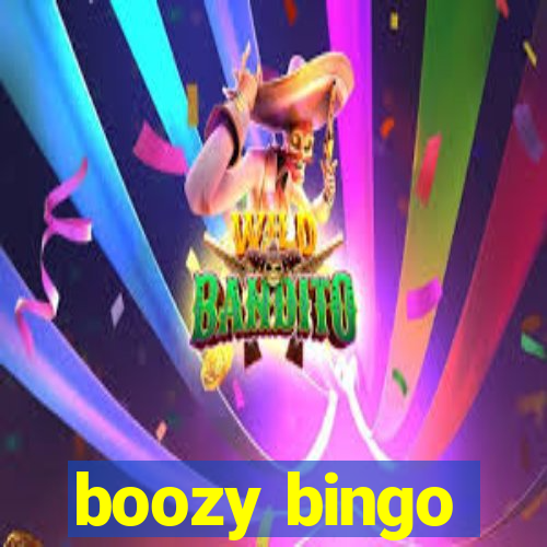 boozy bingo