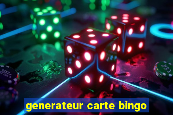 generateur carte bingo