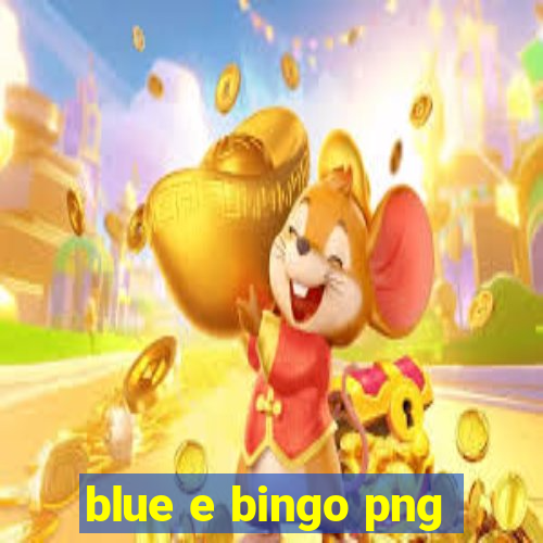 blue e bingo png