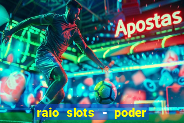 raio slots - poder de zéus