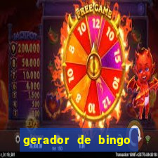 gerador de bingo de palavras