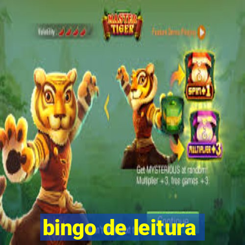 bingo de leitura