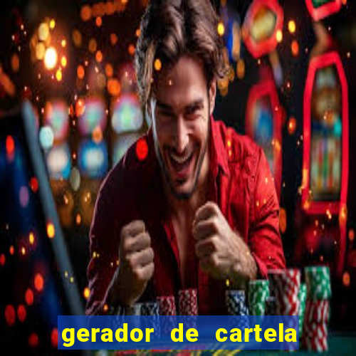 gerador de cartela de bingo