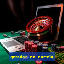 gerador de cartela de bingo