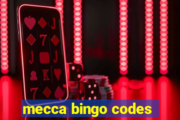 mecca bingo codes