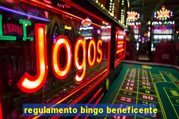 regulamento bingo beneficente