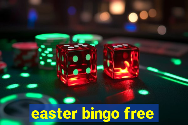 easter bingo free