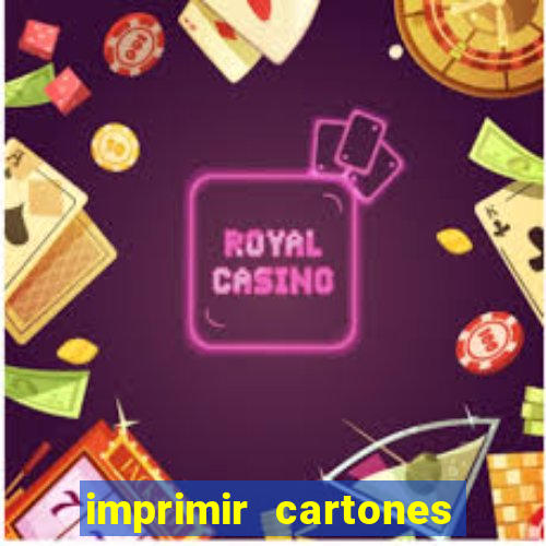 imprimir cartones de bingo