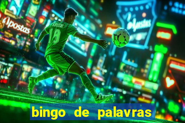 bingo de palavras de natal