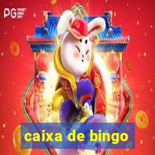 caixa de bingo