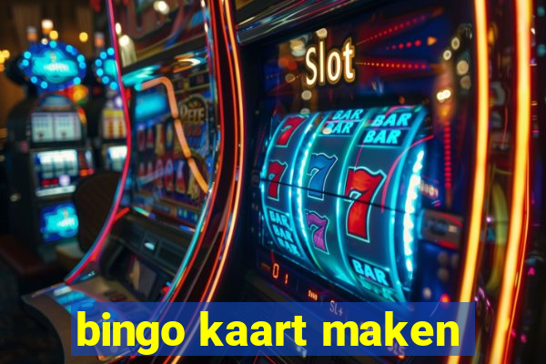 bingo kaart maken