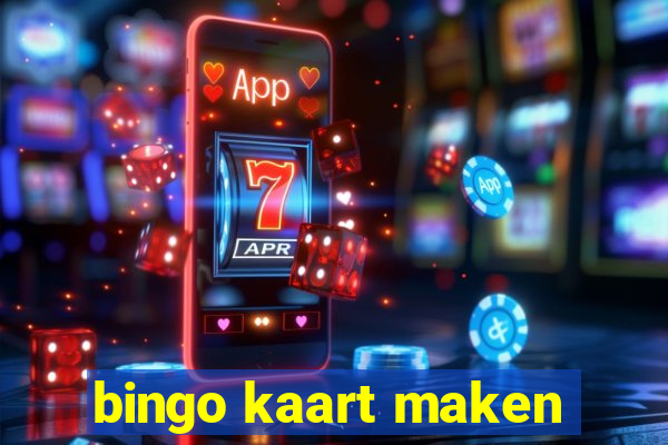 bingo kaart maken