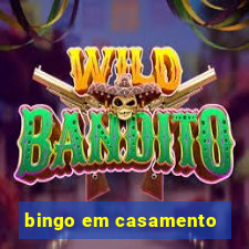 bingo em casamento