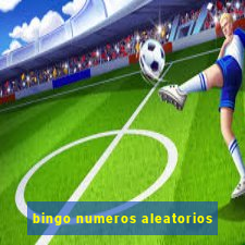 bingo numeros aleatorios