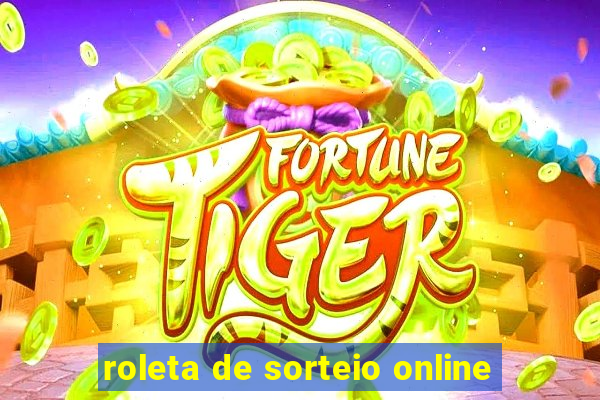 roleta de sorteio online