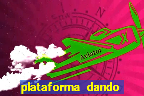 plataforma dando bonus de cadastro