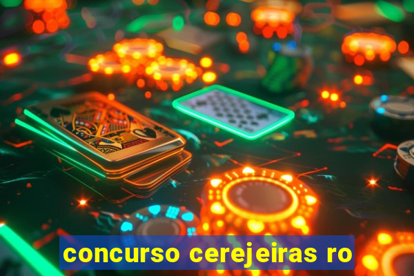 concurso cerejeiras ro