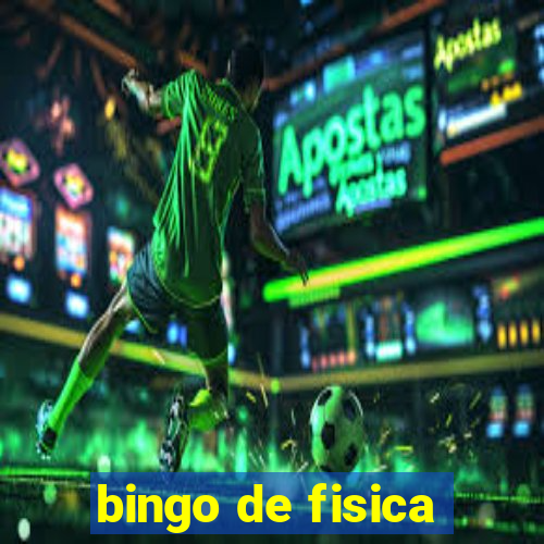 bingo de fisica