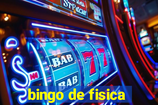 bingo de fisica