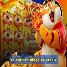 valentines bingo printable