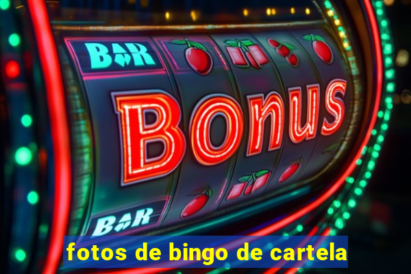 fotos de bingo de cartela