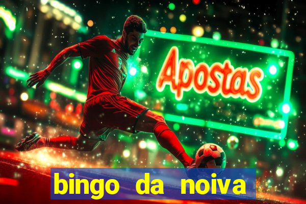 bingo da noiva para imprimir