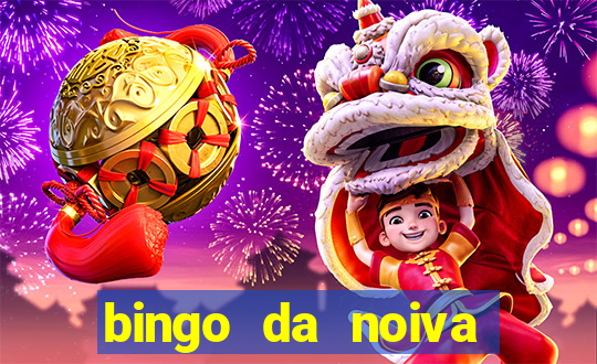 bingo da noiva para imprimir