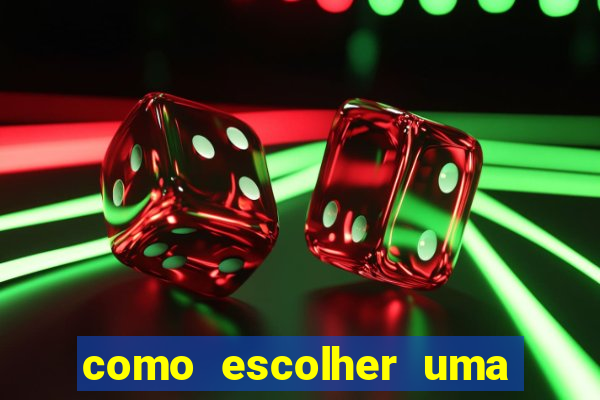 como escolher uma boa cartela de bingo