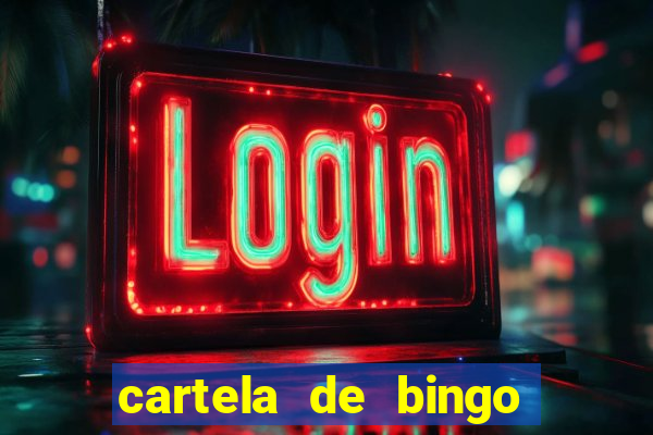 cartela de bingo 75 para imprimir