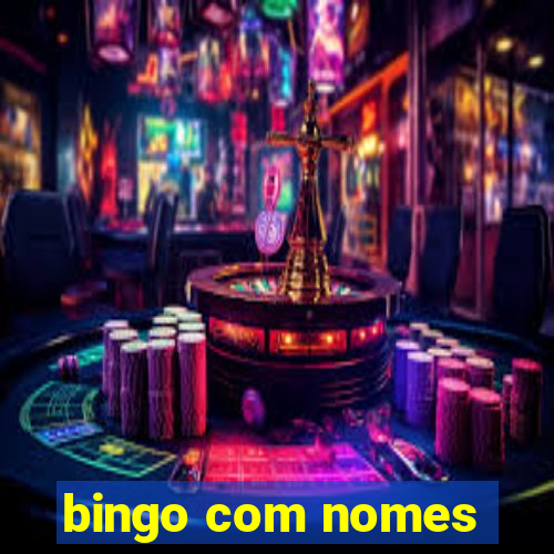 bingo com nomes